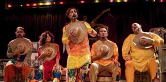 Espetáculo “Florilégio”, do Grupo Pombas Urbanas, é destaque no Sesc Taubaté neste sábado