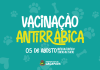 Prefeitura de Caçapava realiza Campanha de Vacinação Antirrábica no dia 05 de agosto