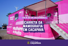 Carreta da Mamografia chega a Caçapava