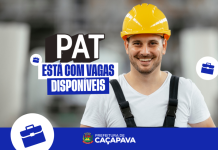 PAT de Caçapava divulga novas oportunidades de emprego