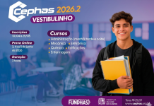 Vestibulinho do Cephas terá prova online e 360 vagas