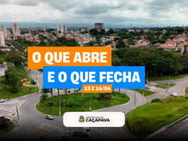 Aniversário de Caçapava: confira o que abre e o que fecha no feriado