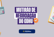 Mutirão de negociação do CDHU em Caçapava