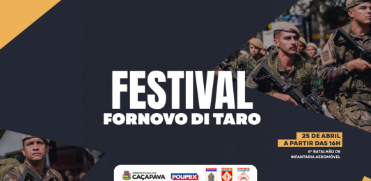 Festival Fornovo di Taro 2026 celebra os 81 anos da FEB em Caçapava