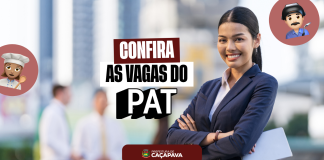 PAT de Caçapava divulga novas oportunidades de emprego