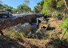 Córrego do Convento Velho recebe obras de melhorias na contenção e drenagem