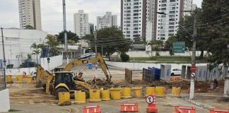 Obras contra enchentes na Avenida do Povo alteram acesso ao Pronto-Socorro Municipal