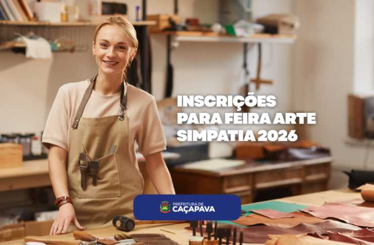 Prefeitura abre inscrições para novos artesãos na Feira Arte e Simpatia