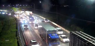 ATENÇÃO: Serra Antiga da Tamoios fecha de novo e trânsito muda