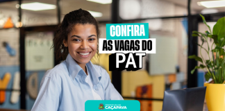 PAT de Caçapava divulga novas oportunidades de emprego