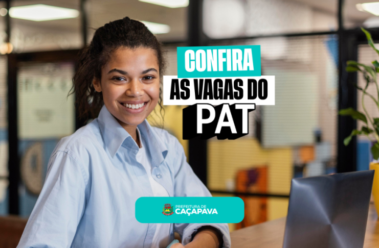 PAT de Caçapava divulga novas oportunidades de emprego