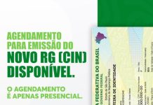 Agendamento para emissão da Carteira de Identidade Nacional é realizado às quartas-feiras