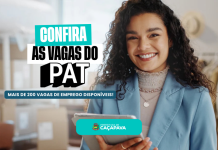 O Posto de Atendimento ao Trabalhador (PAT) de Caçapava está com mais de 200 vagas de emprego disponíveis.